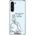 Disney Princess Cinderella Have Courage and Be Kind Art Galaxy S24 FE Clear Case