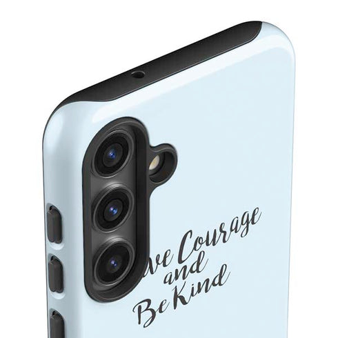 Disney Princess Cinderella Have Courage and Be Kind Art Galaxy S25 Impact Case