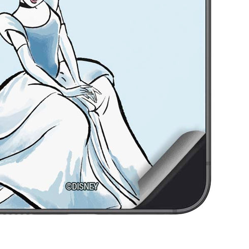 Disney Princess Cinderella Have Courage and Be Kind Art Galaxy S24 Plus Skin