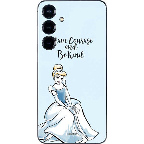 Disney Princess Cinderella Have Courage and Be Kind Art Galaxy S24 Skin