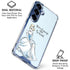 Disney Princess Cinderella Have Courage and Be Kind Art Galaxy S25 Clear Case