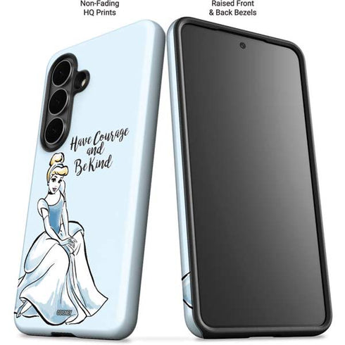 Disney Princess Cinderella Have Courage and Be Kind Art Galaxy S26 Impact Case
