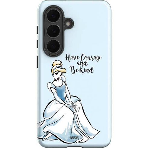 Disney Princess Cinderella Have Courage and Be Kind Art Galaxy S26 Plus Impact Case
