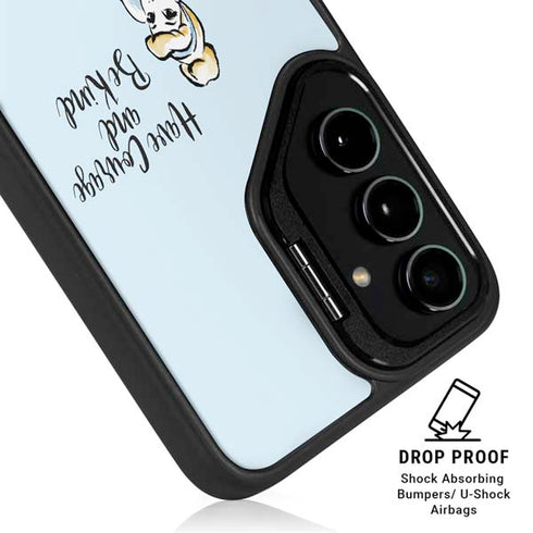 Disney Princess Cinderella Have Courage and Be Kind Art Galaxy S26 Plus Kickstand Case
