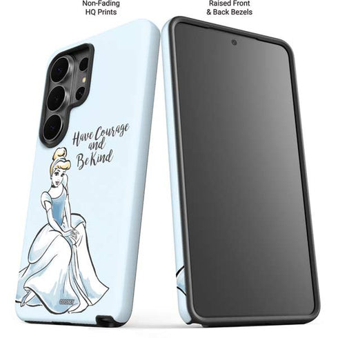 Disney Princess Cinderella Have Courage and Be Kind Art Galaxy S26 Ultra Impact Case