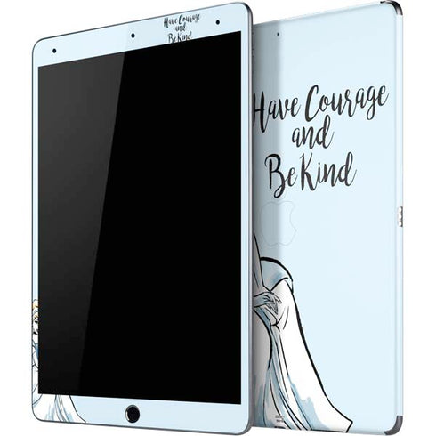 Disney Princess Cinderella Have Courage and Be Kind Art iPad Skins