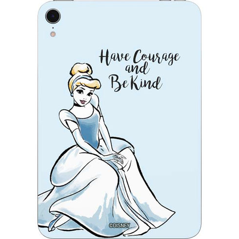 Disney Princess Cinderella Have Courage and Be Kind Art Apple iPad Mini Skin
