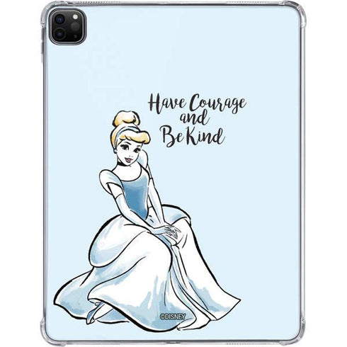 Disney Princess Cinderella Have Courage and Be Kind Art iPad Pro 11in (2024) Clear Case