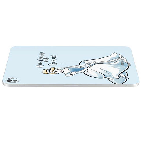 Disney Princess Cinderella Have Courage and Be Kind Art iPad Pro 13in M4 (2024) Skin