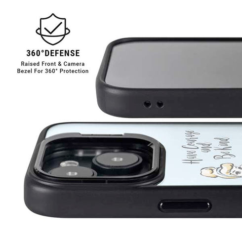 Disney Princess Cinderella Have Courage and Be Kind Art iPhone 14 Kickstand Case