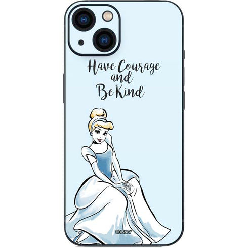 Disney Princess Cinderella Have Courage and Be Kind Art iPhone Skins