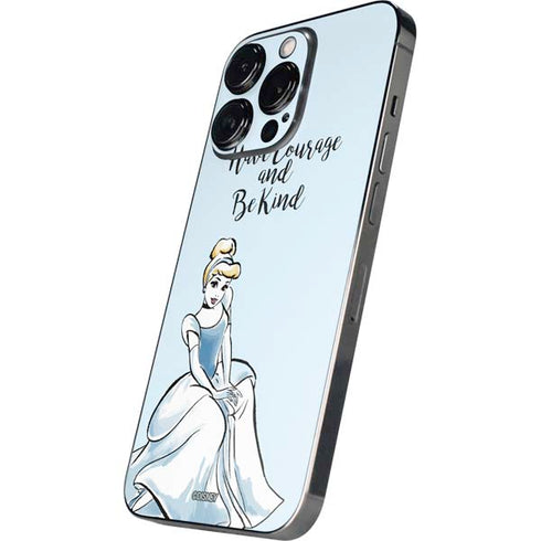 Disney Princess Cinderella Have Courage and Be Kind Art iPhone 15 Pro Max Skin