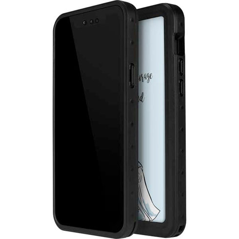 Disney Princess Cinderella Have Courage and Be Kind Art iPhone 15 Pro Waterproof Case