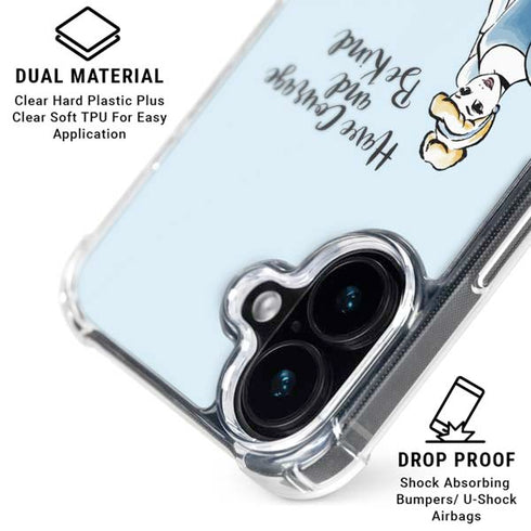 Disney Princess Cinderella Have Courage and Be Kind Art iPhone 16 MagSafe Case