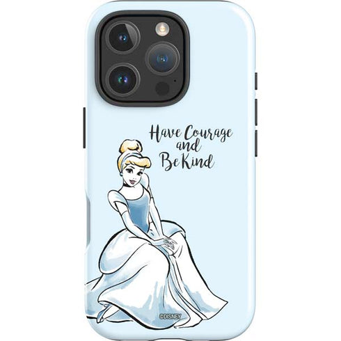 Disney Princess Cinderella Have Courage and Be Kind Art iPhone 16 Pro Impact Case