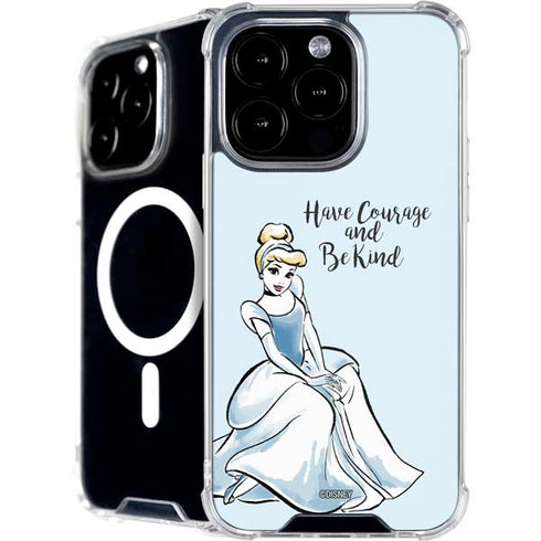 Disney Princess Cinderella Have Courage and Be Kind Art iPhone 16 Pro MagSafe Case