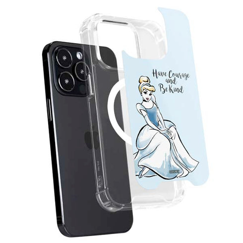 Disney Princess Cinderella Have Courage and Be Kind Art iPhone 16 Pro MagSafe Case