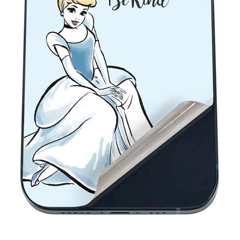 Disney Princess Cinderella Have Courage and Be Kind Art iPhone 16 Skin