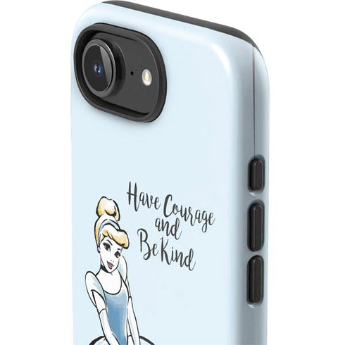 Disney Princess Cinderella Have Courage and Be Kind Art iPhone 16e Impact Case