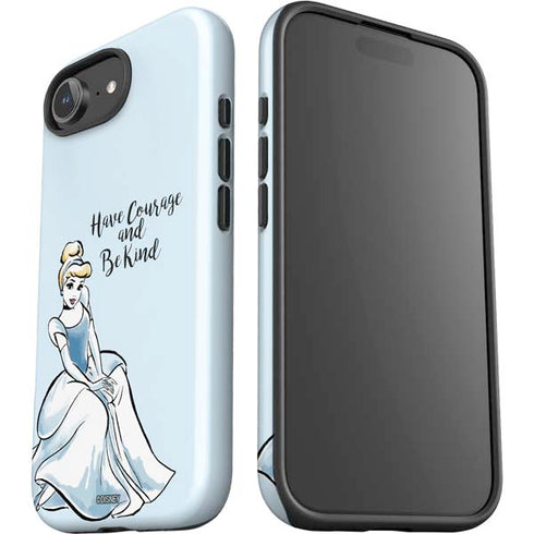 Disney Princess Cinderella Have Courage and Be Kind Art iPhone 16e Impact Case