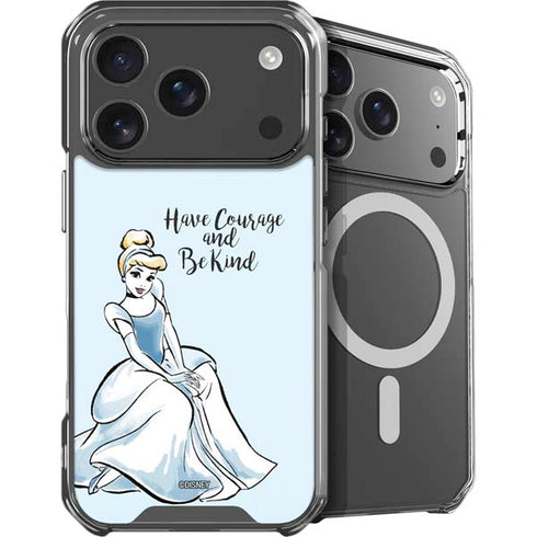 Disney Princess Cinderella Have Courage and Be Kind Art iPhone 18 Pro MagSafe Case