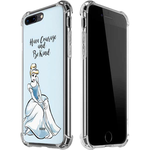 Disney Princess Cinderella Have Courage and Be Kind Art iPhone Cases