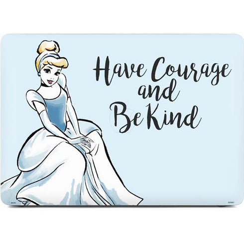 Disney Princess Cinderella Have Courage and Be Kind Art Apple MacBook Air Skin