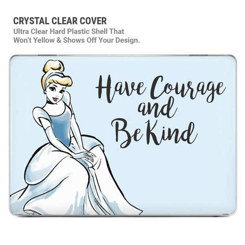 Disney Princess Cinderella Have Courage and Be Kind Art MacBook Pro 14in (2021-24) Case plus Skin