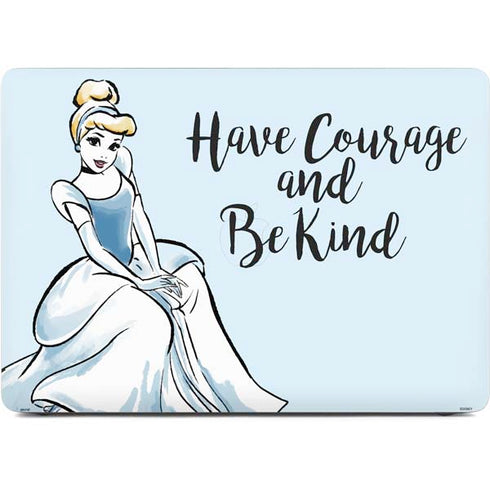 Disney Princess Cinderella Have Courage and Be Kind Art Apple MacBook Pro 16-inch Skin