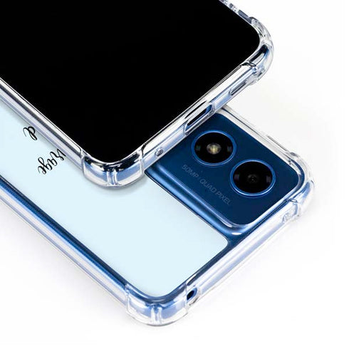 Disney Princess Cinderella Have Courage and Be Kind Art Moto G 5G (2024) Clear Case