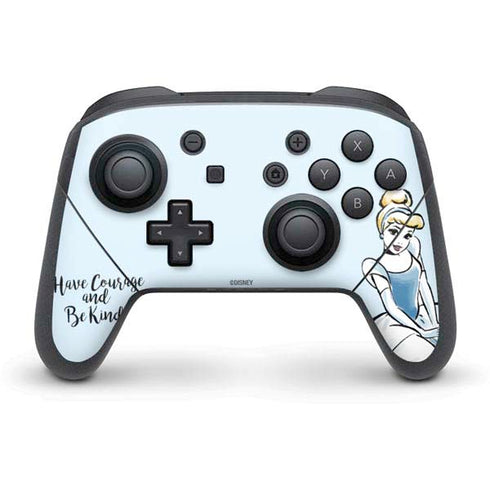 Disney Princess Cinderella Have Courage and Be Kind Art Nintendo Skins