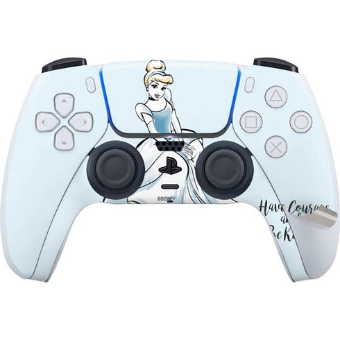 Disney Princess Cinderella Have Courage and Be Kind Art PS5 Pro Bundle Skin