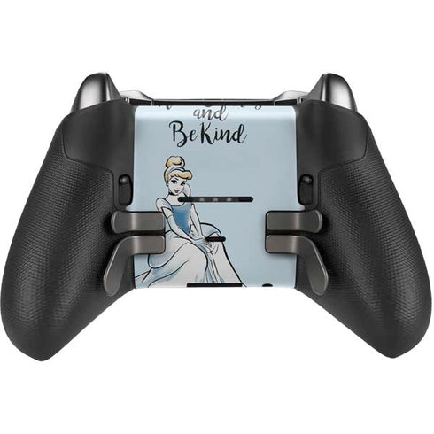 Disney Princess Cinderella Have Courage and Be Kind Art Xbox Elite Wireless Controller Series 2 Skin