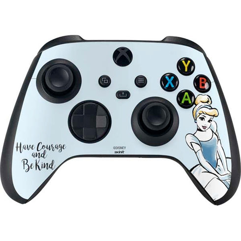 Disney Princess Cinderella Have Courage and Be Kind Art Xbox Series X Skins