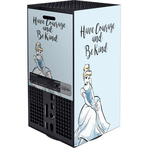 Disney Princess Cinderella Have Courage and Be Kind Art XBox Series X Digital Edition Bundle Skin