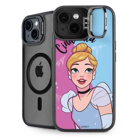Disney Princess Cinderella Art iPhone 14 Plus Kickstand Case