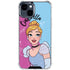 Disney Princess Cinderella Art iPhone 15 Clear Case
