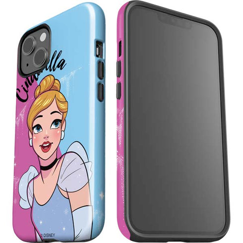 Disney Princess Cinderella Art iPhone 15 Impact Case