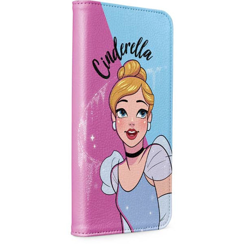 Disney Princess Cinderella Art iPhone 15 Plus Folio Case