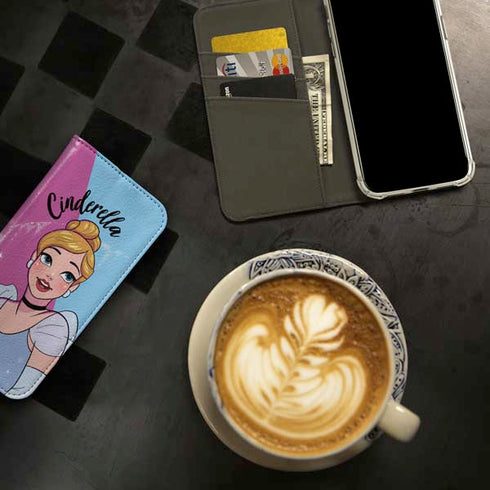 Disney Princess Cinderella Art iPhone 15 Plus Folio Case