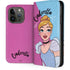 Disney Princess Cinderella Art iPhone 15 Pro Folio Case