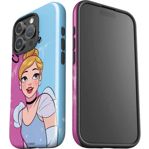 Disney Princess Cinderella Art iPhone 16 Pro Max Impact Case