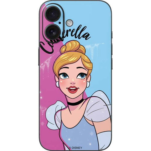 Disney Princess Cinderella Art iPhone 16 Skin