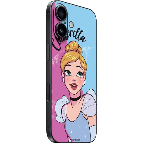 Disney Princess Cinderella Art iPhone 16 Skin