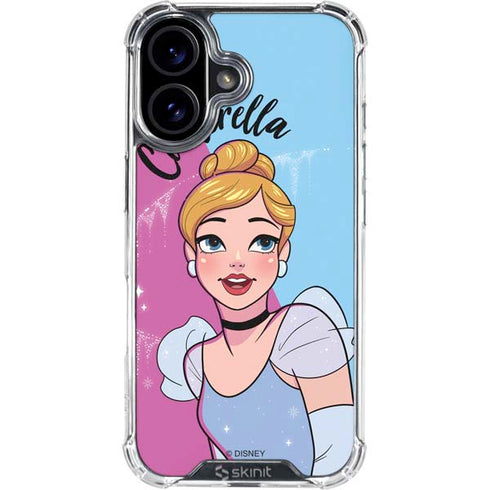Disney Princess Cinderella Art iPhone 17 Clear Case