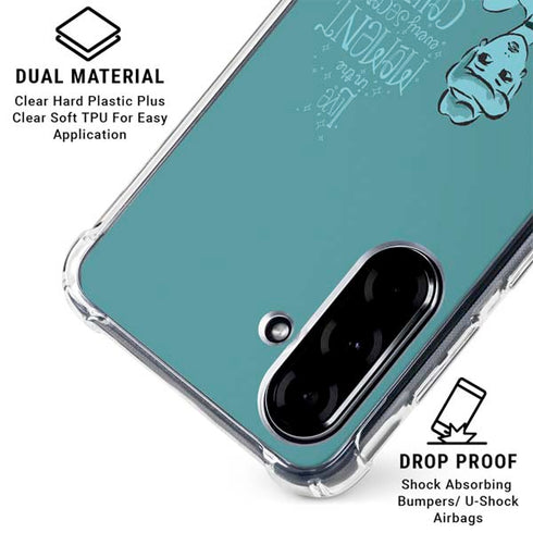 Disney Princess Cinderella Live in the Moment Art Galaxy A36 5G Clear Case