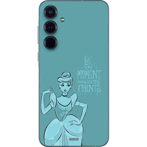 Disney Princess Cinderella Live in the Moment Art Galaxy A55 5G Skin