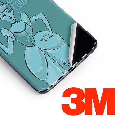 Disney Princess Cinderella Live in the Moment Art Galaxy S10 Skin