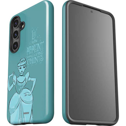 Disney Princess Cinderella Live in the Moment Art Galaxy S25 Impact Case