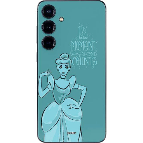 Disney Princess Cinderella Live in the Moment Art Galaxy S25 Plus Skin